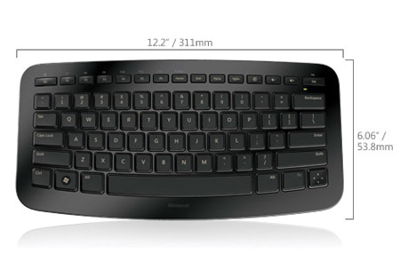 CES 2010: Microsoft Arc Keyboard